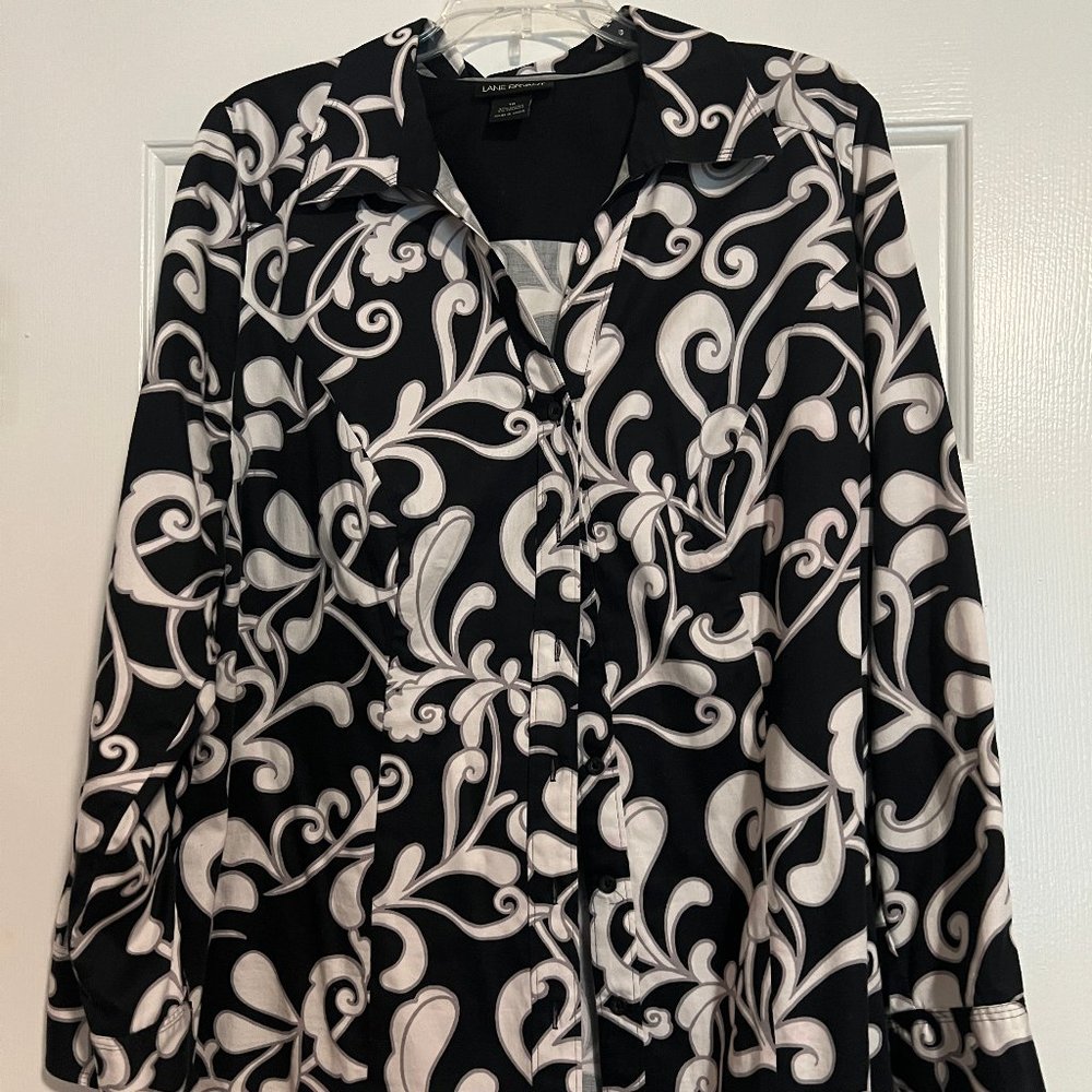 Lane Bryant Button Up Top - Size 18 - image 1